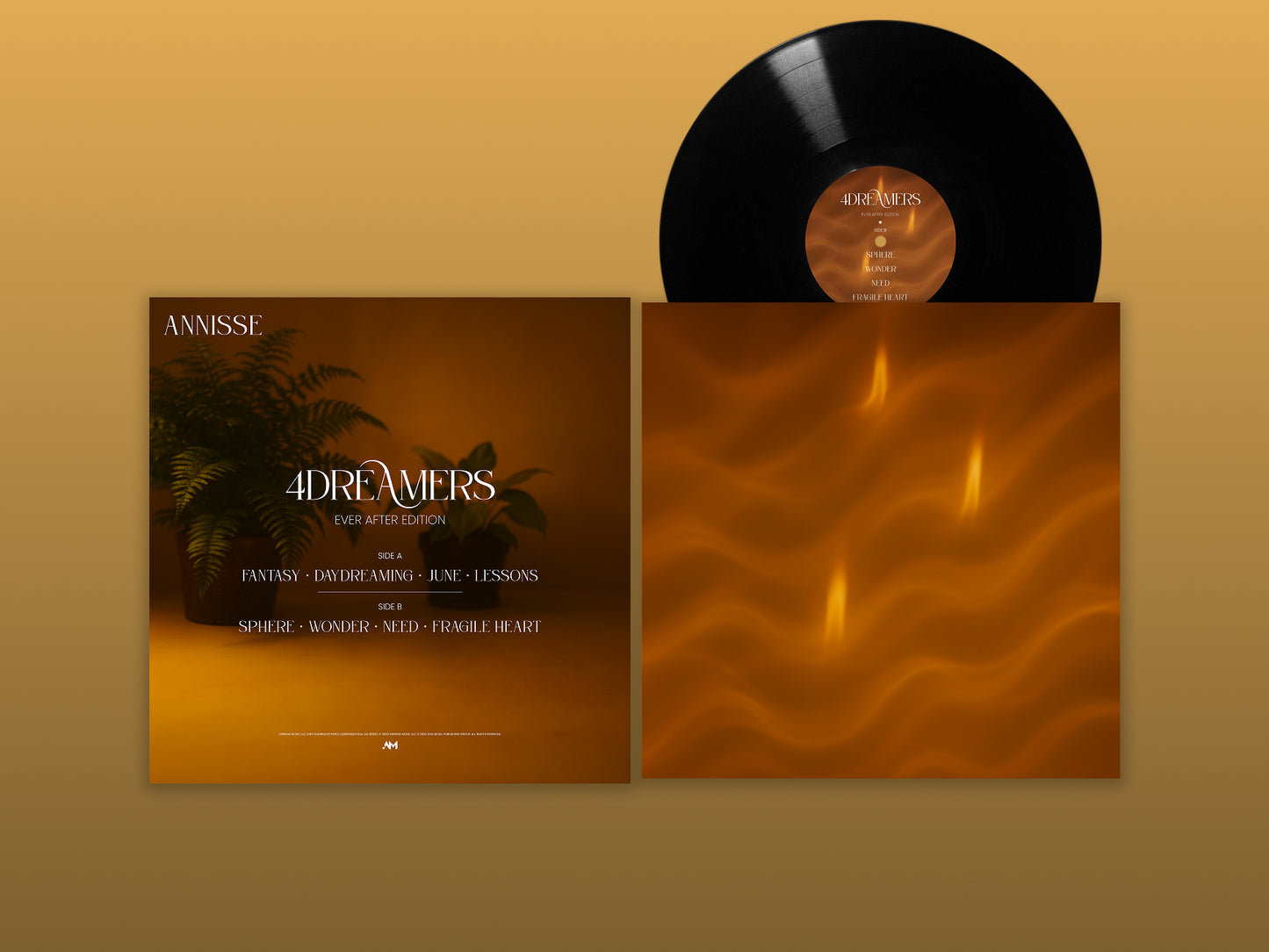 4DREAMERS (Ever After Edition: Fire) — 12" Vinyl + Booklet & Digital Download